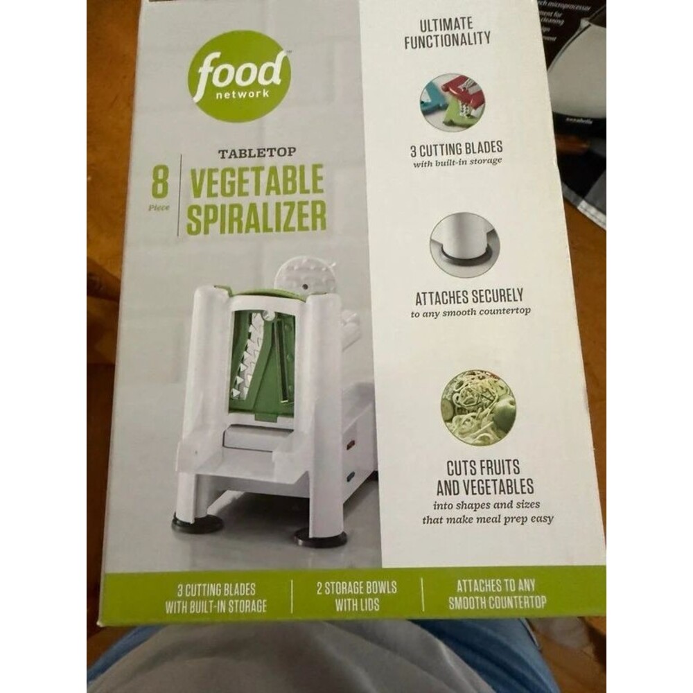 Food Network 8 n 1 Vegetable Spiralizer Brand New!